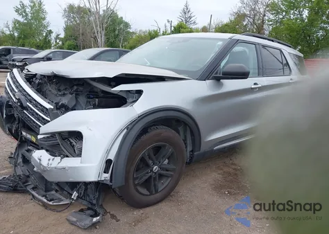 2021 Ford Explorer Xlt из США, поврежденный, VIN 1FMSK8DH7MGA60111